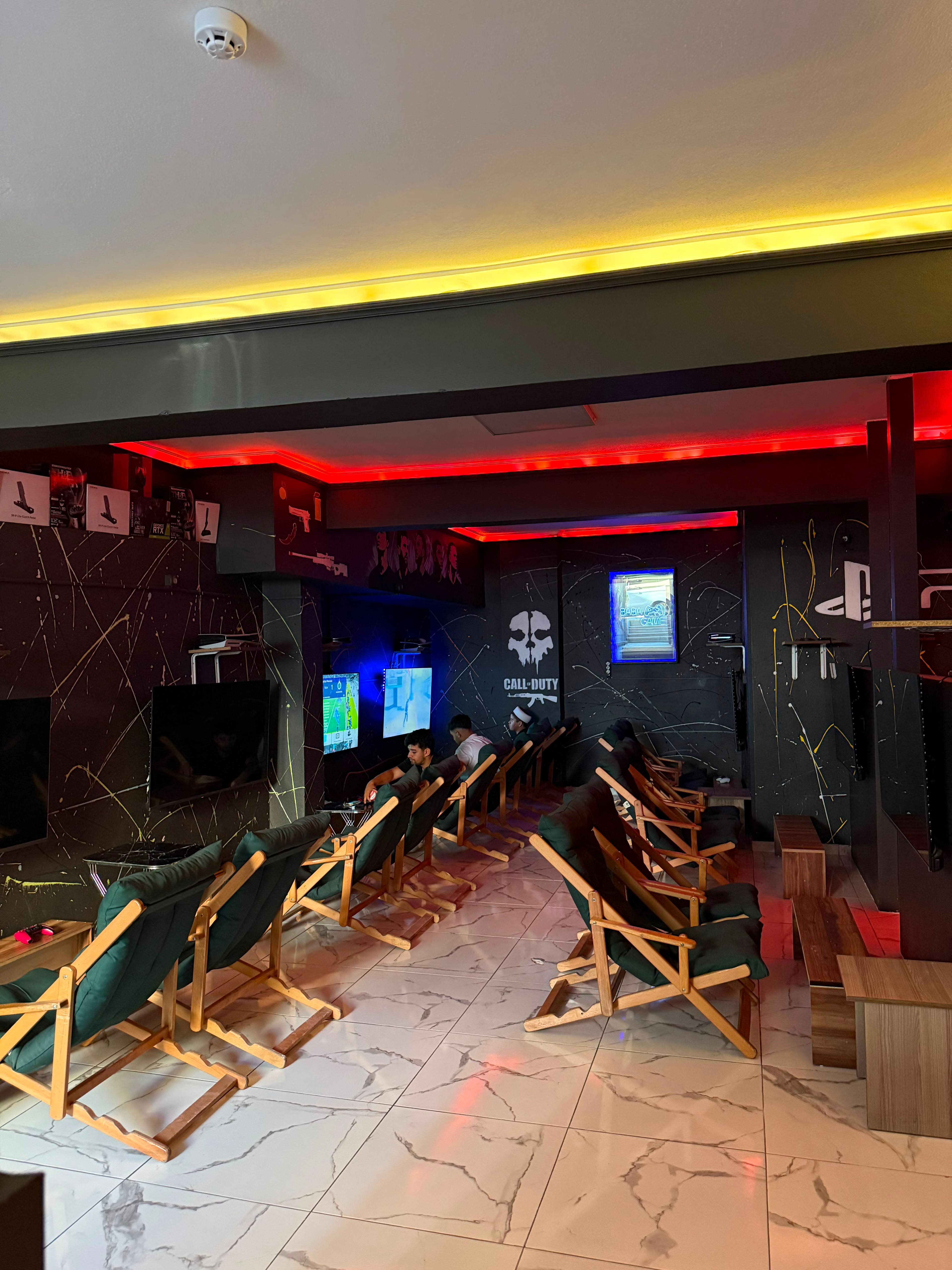 Baba Game PS5 oyun salonu iç mekan, Bursa Osmangazi Emek